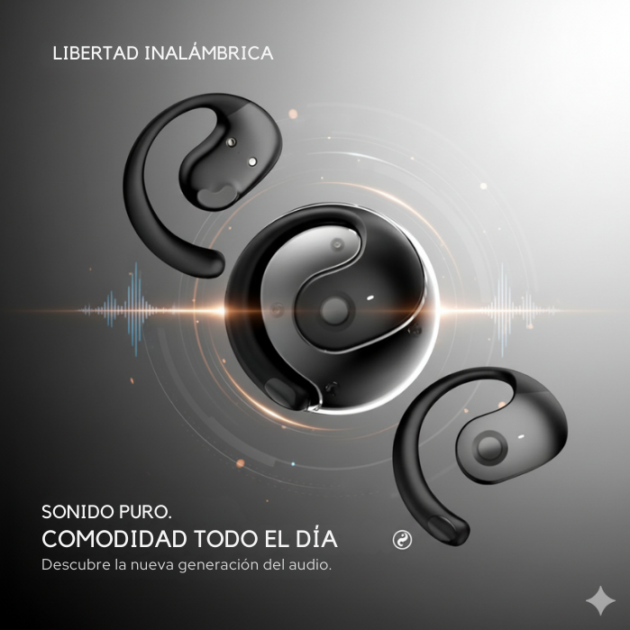 Auriculares OWS T2 con Traducción Instantánea, Bluetooth 5.4 y Llamadas Nítidas