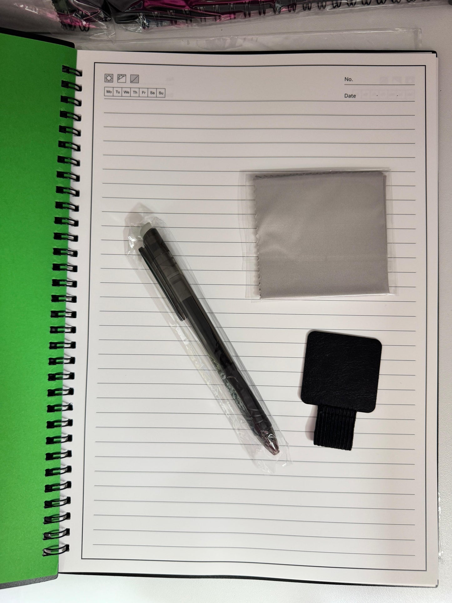 Cuaderno Inteligente Reutilizable A4 (Smart Notebook) | 20 Hojas Borrables con Bolígrafo FriXion y Escaneo a la Nube