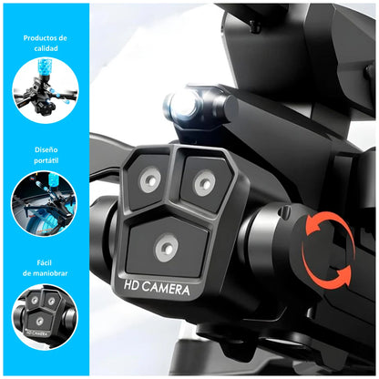 Dron K11 Max K-Series - 4 Cámaras 1080P, 30 min de Vuelo, Hidrogel